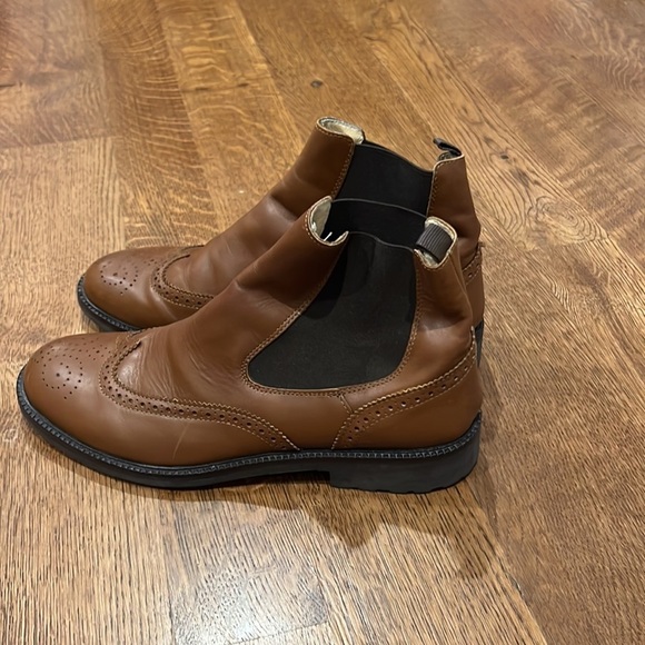 Michelle Pasinkoff Women’s Brown Chelsea Boots - Picture 3 of 7